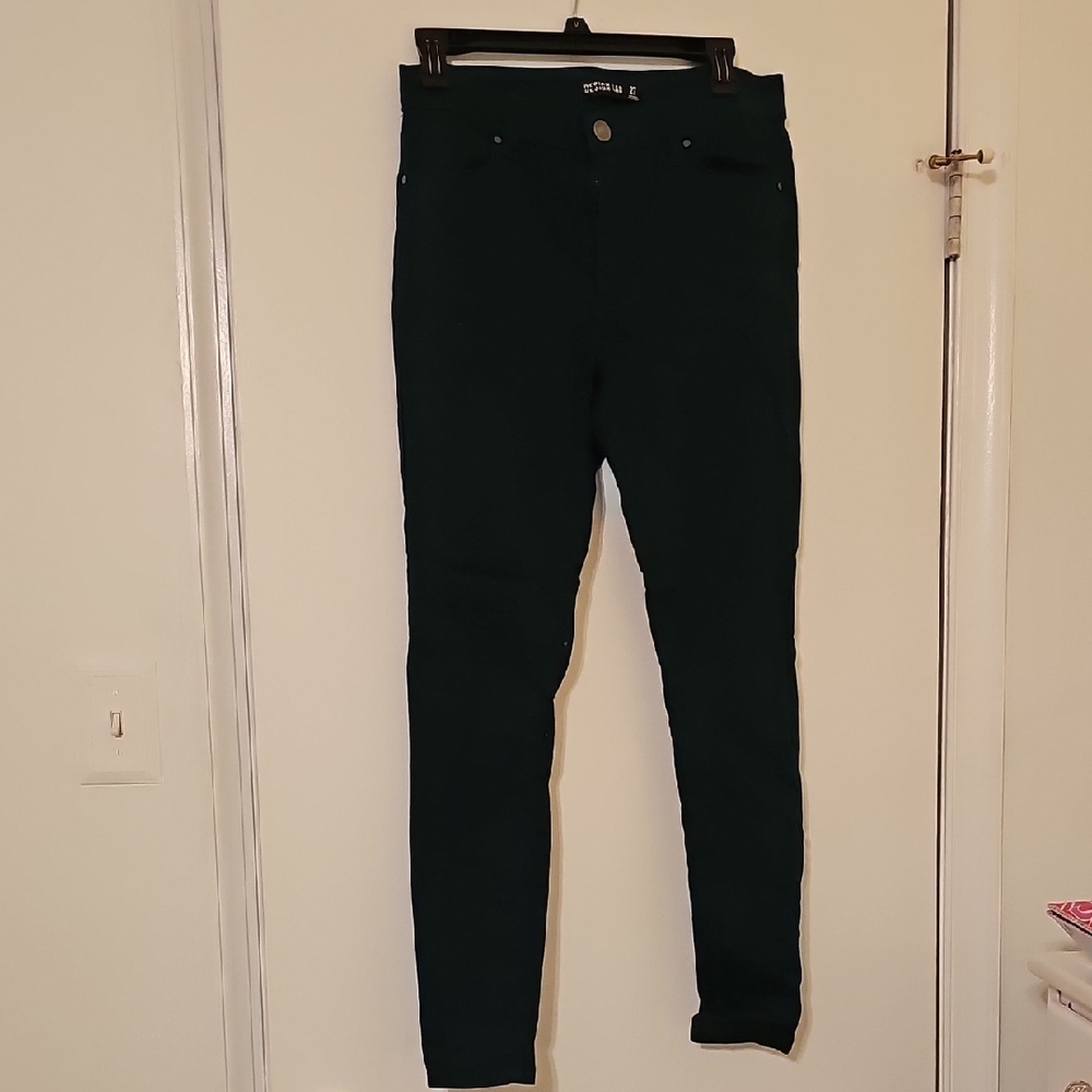 Dark Teal Skinny Jeans